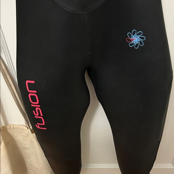 Seventy Black Wetsuit with Red Accents - Picture 3 of 3